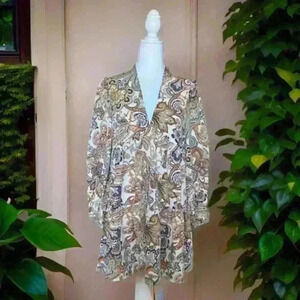 Women's Paisley Baby Doll Dress Size S